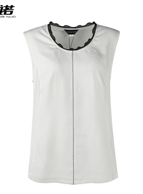 靓诺花边领吊带背心女内搭高级感上衣无袖打底衫西装内搭LB19225A