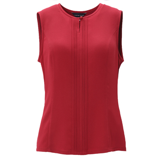 新款 背心女显瘦打底衫 女装 百搭圆领无袖 LB25187A 时尚 靓诺2025春季