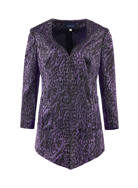 靓诺紫色外衣LC12191B