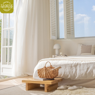 幻影纱雪纺纱帘定制合集透光不透人纱棉麻日式 窗纱 白纱2025新款