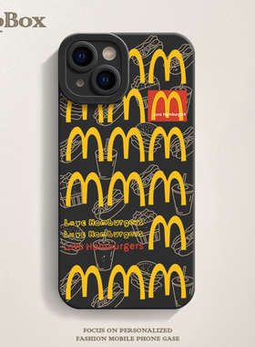 m记iPhone15手机壳苹果14promax小米14红米note12适用nova10华为mate60pro新款vivoS17女opporeno6荣耀80/k70