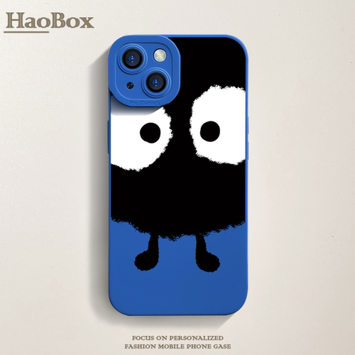小煤球iPhone15苹果14promax手机壳nova11华为mate60pro小米13适用opporeno7荣耀80新款小米14一加ace2/plus
