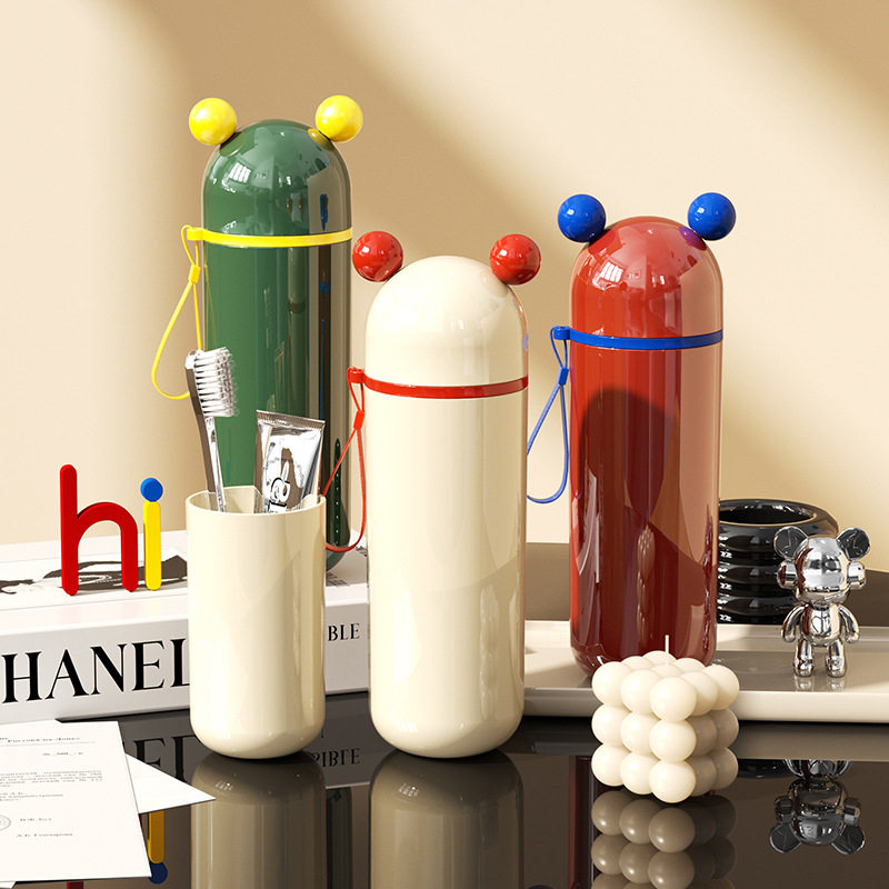 2024新款多巴胺旅行洗漱杯便携式牙刷牙膏牙具杯子收纳旅游漱口杯,家庭/个人清洁工具,洗漱杯,淘宝优惠券,粉丝福利购,淘宝优惠卷