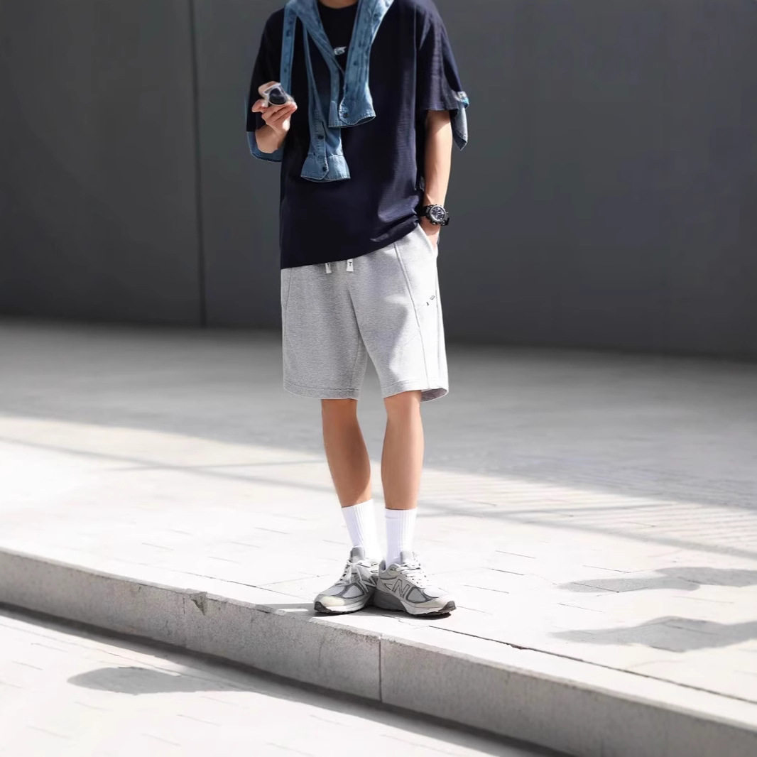夏装休闲短裤男潮牌ins爆款宽松休闲潮流外穿中裤百搭韩版五分裤