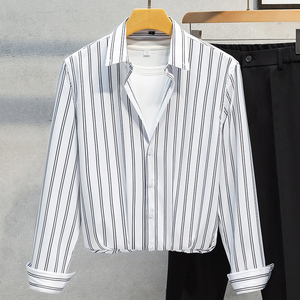 男士衬衫长袖韩版潮流青年帅气弹力免烫衬衣潮101A-CS162-P28,男装衬衫,星座101A