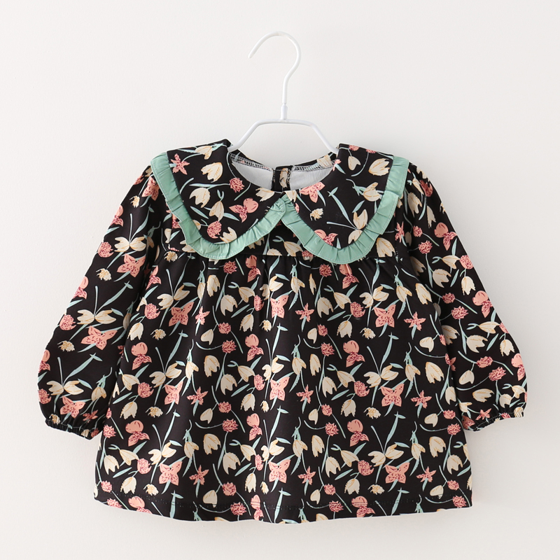 女孩韩版防脏防水反穿衣