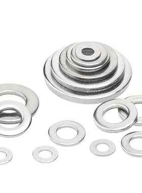 2x3x4mm厚度304不锈钢非标平垫片金属垫圈M20M22M24M27M30*34x37*