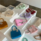 Шелковая сумка на одно плечо, мобильный телефон