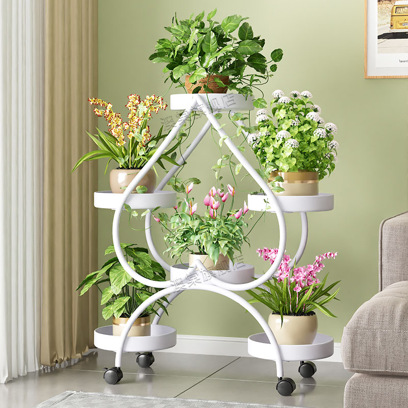 花架子客厅落地式置物架