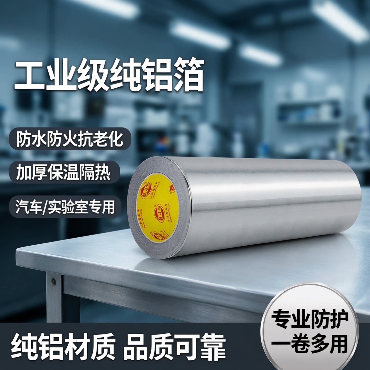 工业用铝箔贴纸不带胶锡箔纸屏蔽