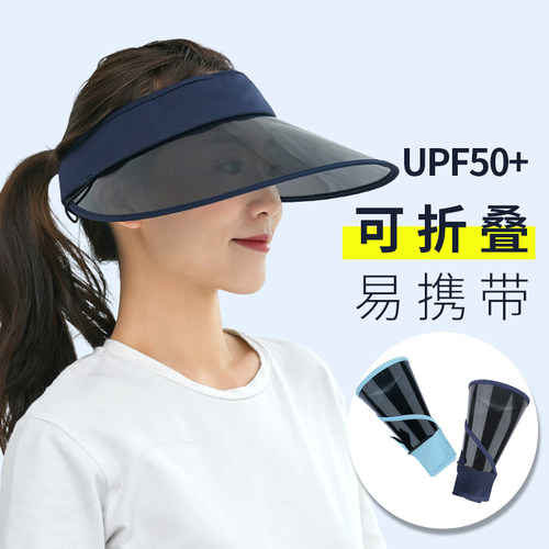 uvhat日本uvcut女卷大沿防晒帽