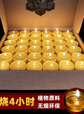 供佛灯8小时无烟酥油灯100粒4小时苏油灯2小时蜡烛佛前供灯长明灯