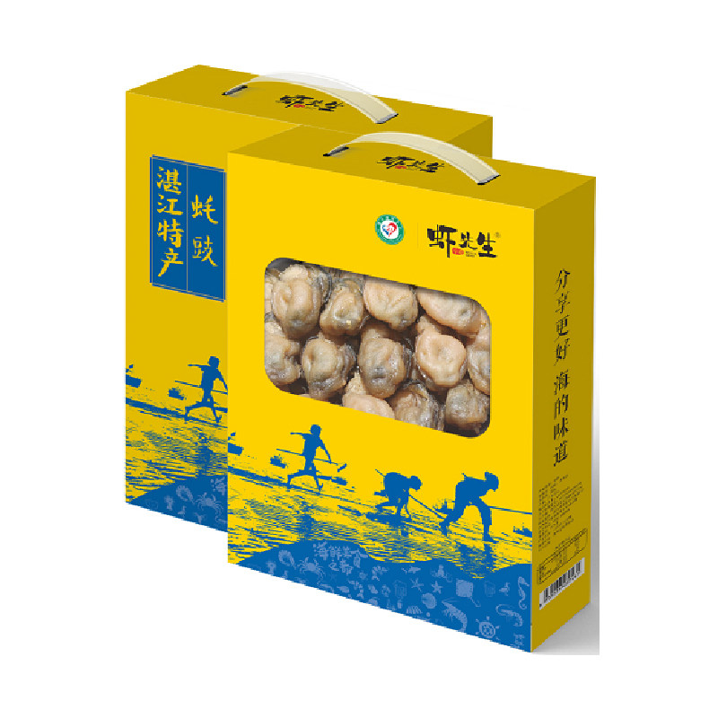 虾先生品牌生蚝干礼盒海鲜干货