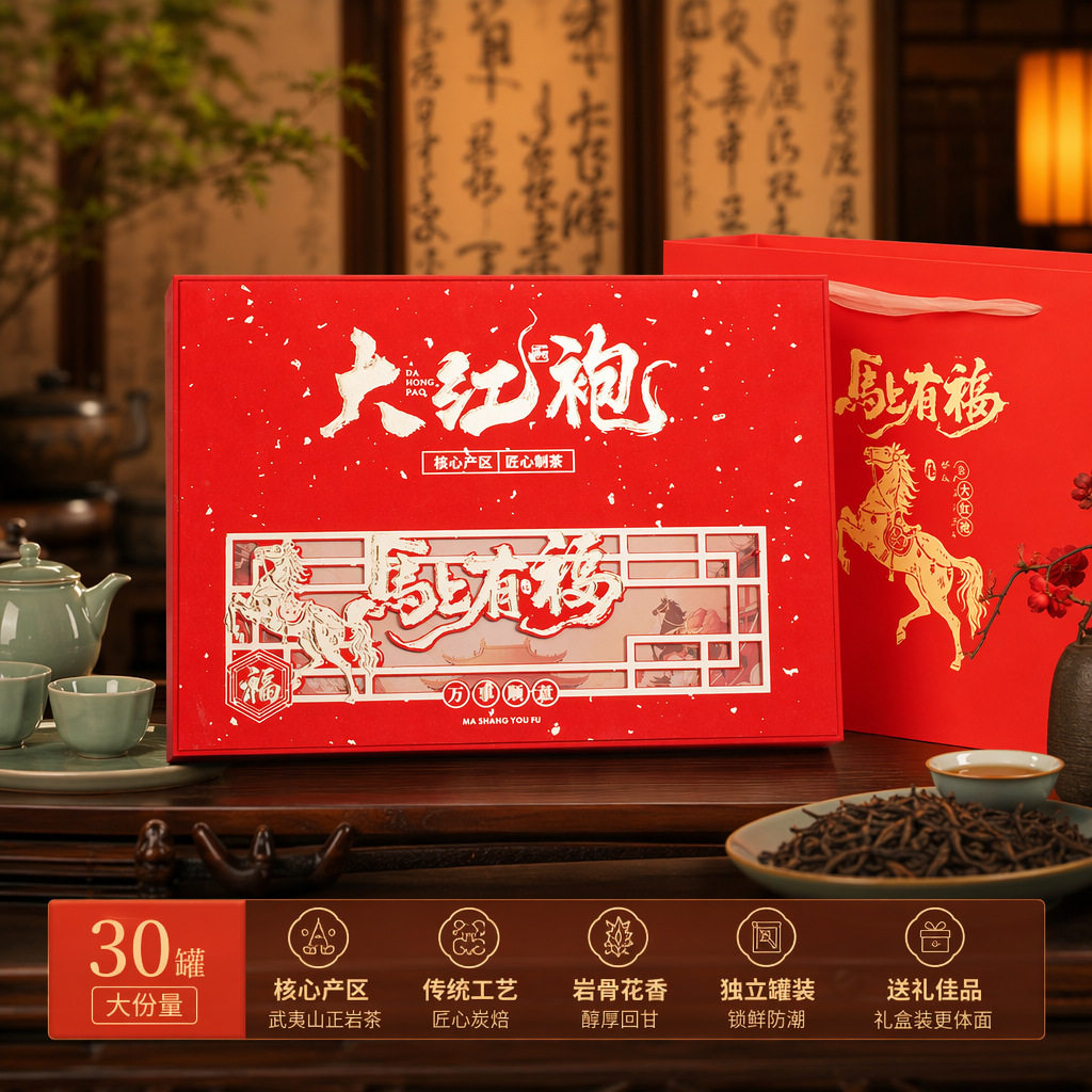 高档茶叶礼盒过年送长辈客户批发