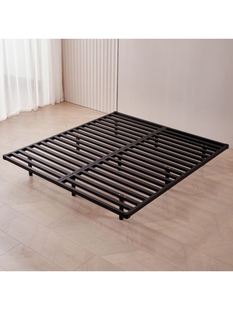 公寓铁床架极简悬浮铁床架现代铁艺床极简双人床主卧榻榻米床架