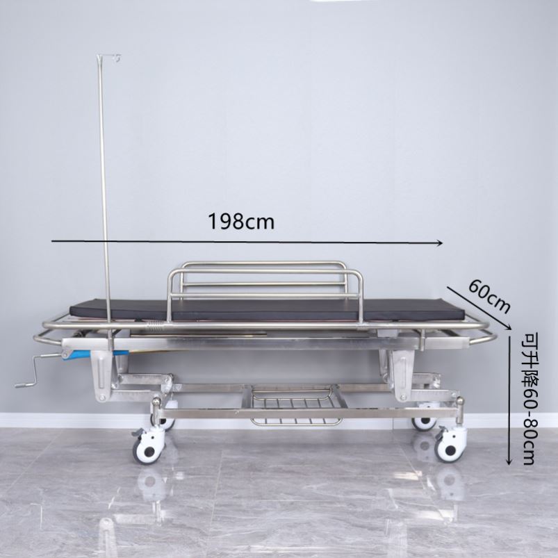 医用转运车多功能抢救床急诊病人手术对接平车担架升降胃镜检查床