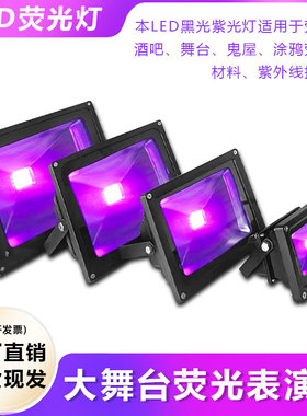 12V24V220V黑光紫光灯荧光画酒吧鬼屋涂鸦户外氛围led紫外线灯
