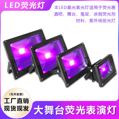 12V24V220V黑光紫光灯荧光画酒吧鬼屋涂鸦户外氛围led紫外线灯