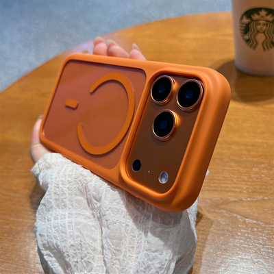 星宇橙色适用苹果17promax手机壳