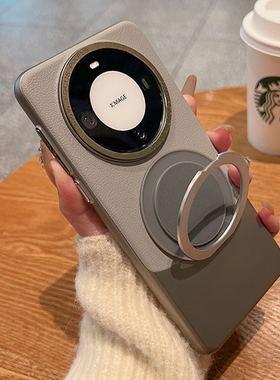 解压旋转支架适用华为mate60pro手机壳防摔新款mate70pro+高级感小众男mete80磁吸男士mt40/30商务高档手机套