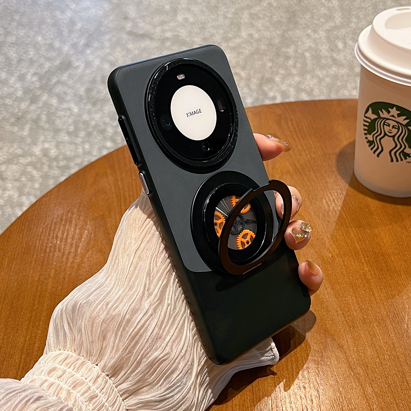 创意支架式适用华为mate60手机壳