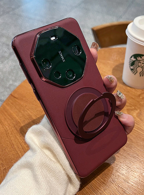 秒变非凡大师适用华为mate60pro手机壳mate80rs新款pro+磁吸充电解压旋转支架40保护套镜头全包高级感防摔70