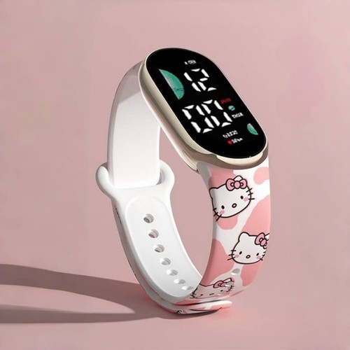 Kitty电子表女童玩具表
