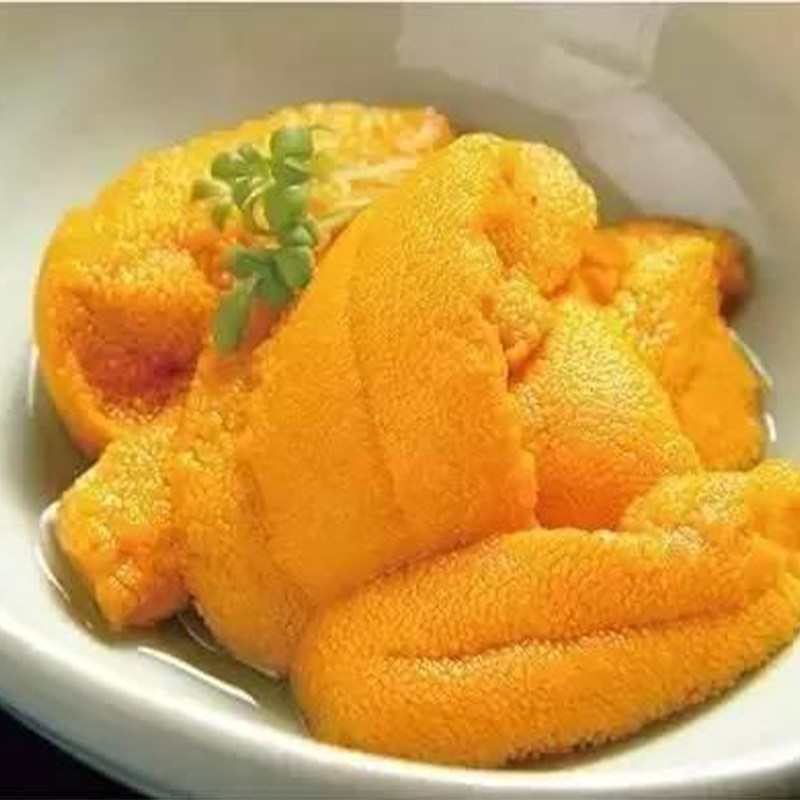 180-170g大马胆木盒 北京闪送 现剥冰鲜即食大连海胆 海胆黄刺身