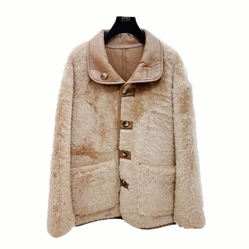 12-6拉贡皮毛一体外套39059
