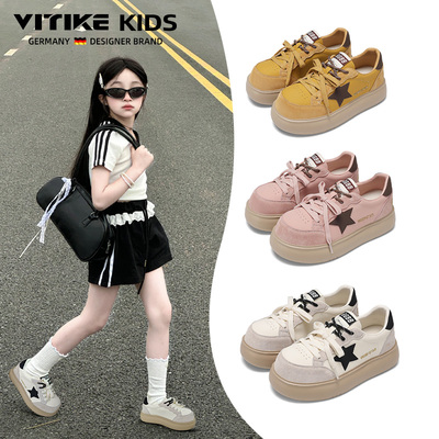 儿童德训鞋2025春季新款女童鞋