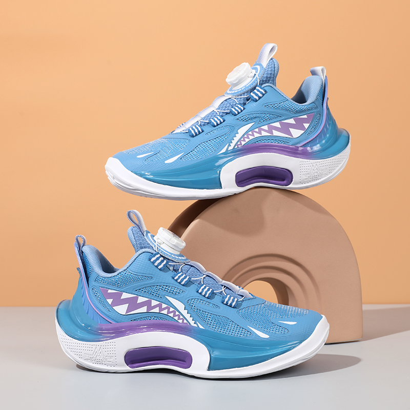 儿童篮球鞋2025新款旋转扣运动鞋