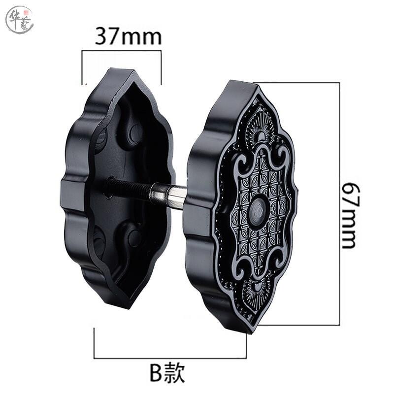 新款门堵孔器挡盗盖门猫堵孔神补门眼眼装饰盖锁器孔封堵洞门眼遮