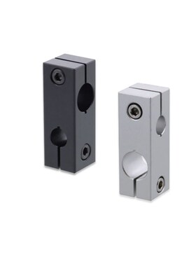 十字型固定夹光轴转向链接件支撑架座交叉孔垂直 C-ALKDE C-HLKDE