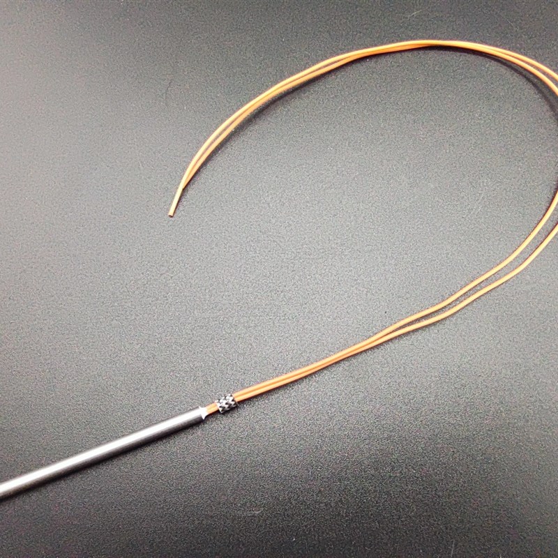 进口3mm4fmm5mm电热管高功率极细单头加热管小直径单端模具加热棒