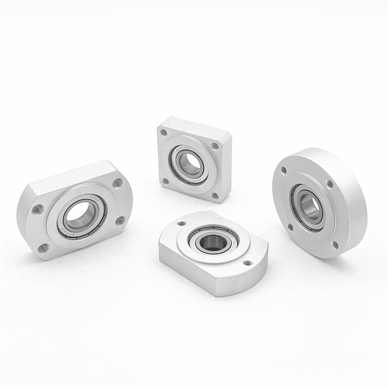 轴承座组件 带扣环嵌入型圆法兰单轴承固定座支撑座BGRRB BFJ01型