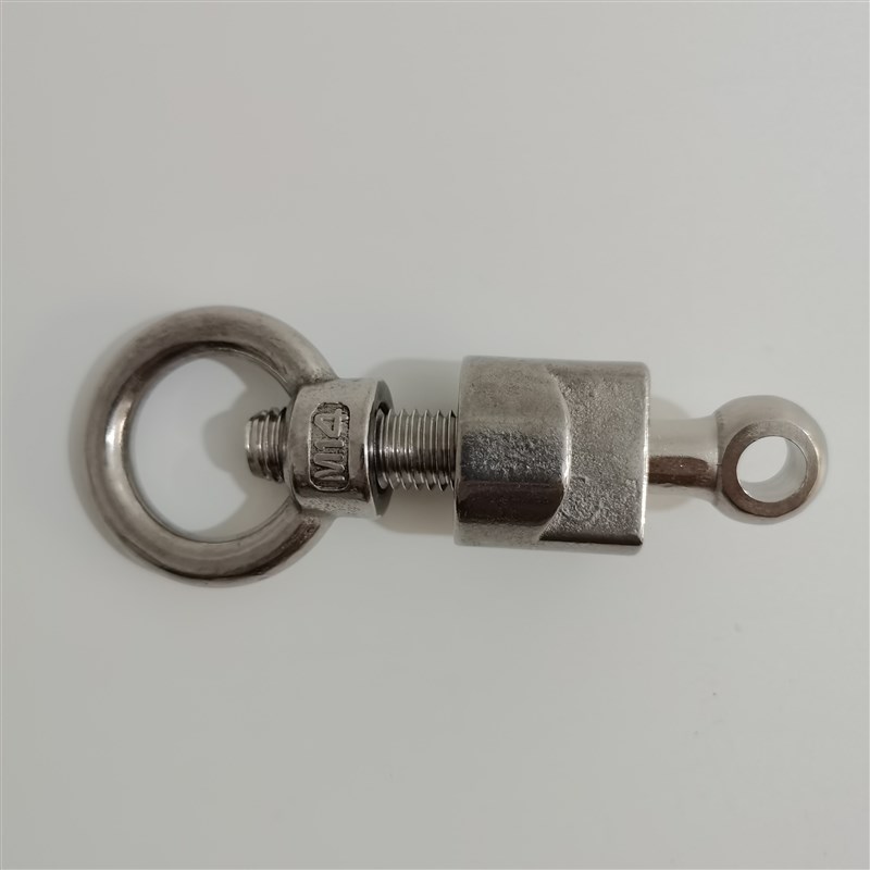 法兰紧固件压力人孔吊环套装304不锈钢螺丝螺杆梅花手柄紧扣件M14