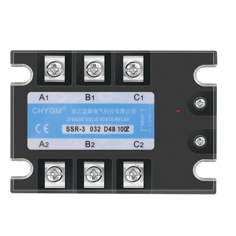 三相固态继电器直流控交流SSR-3 D48 40A A48 25Z 100a24v200a220