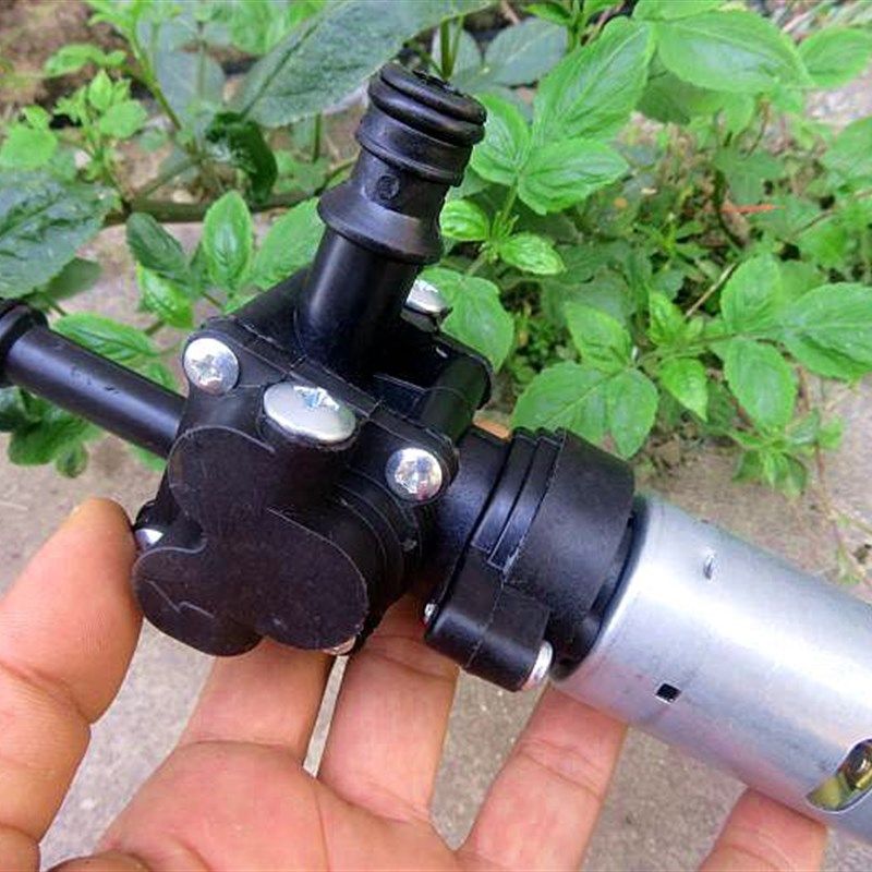 洗车机柱塞泵550强磁碳刷电机水泵 行星减速 高压水泵配件直流12V