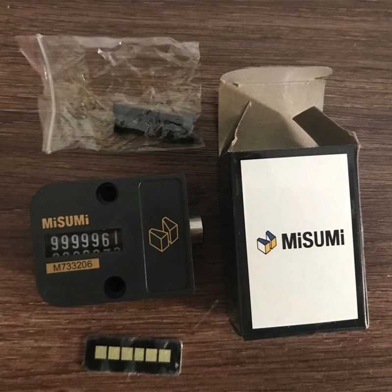 MISUMI米思米标准模具计数器M-RCC M-RCCB大头7位数带挡板