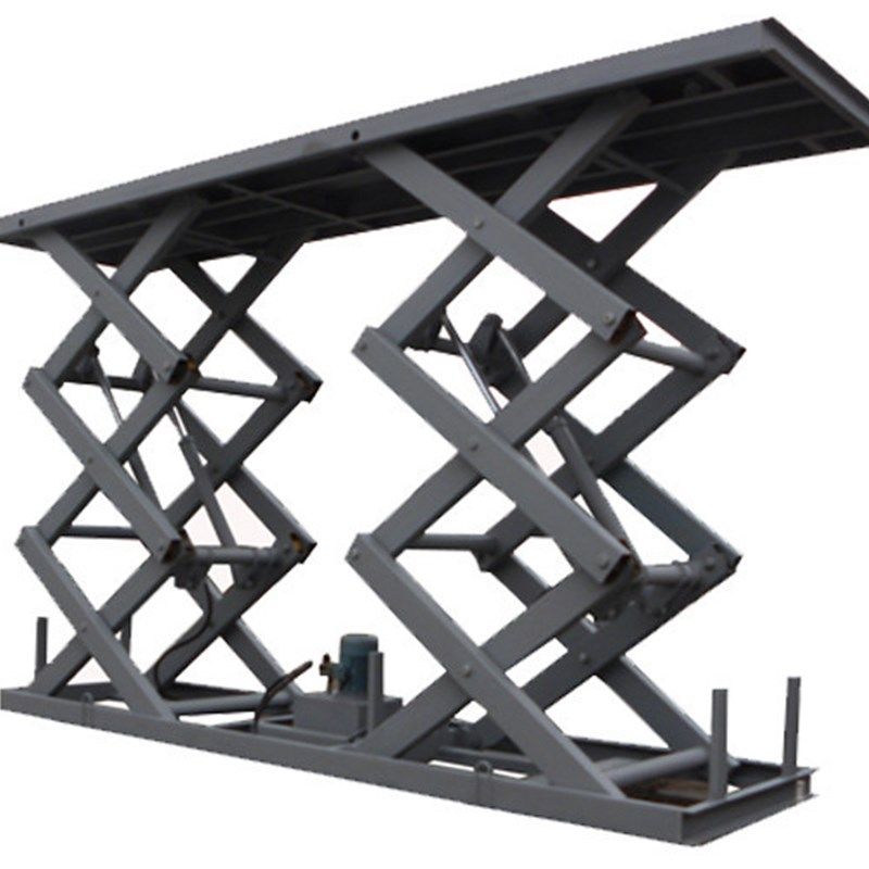 大吨位固定剪叉式升降机电动液压升降台固定旋转舞台装卸货平台