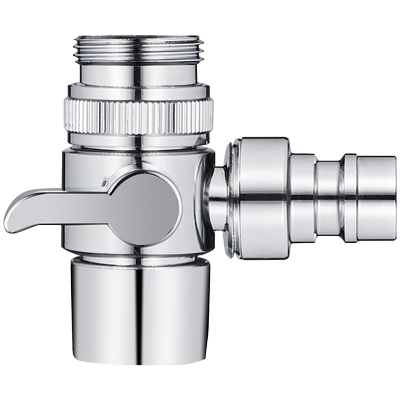 全铜一分二多功能水龙头