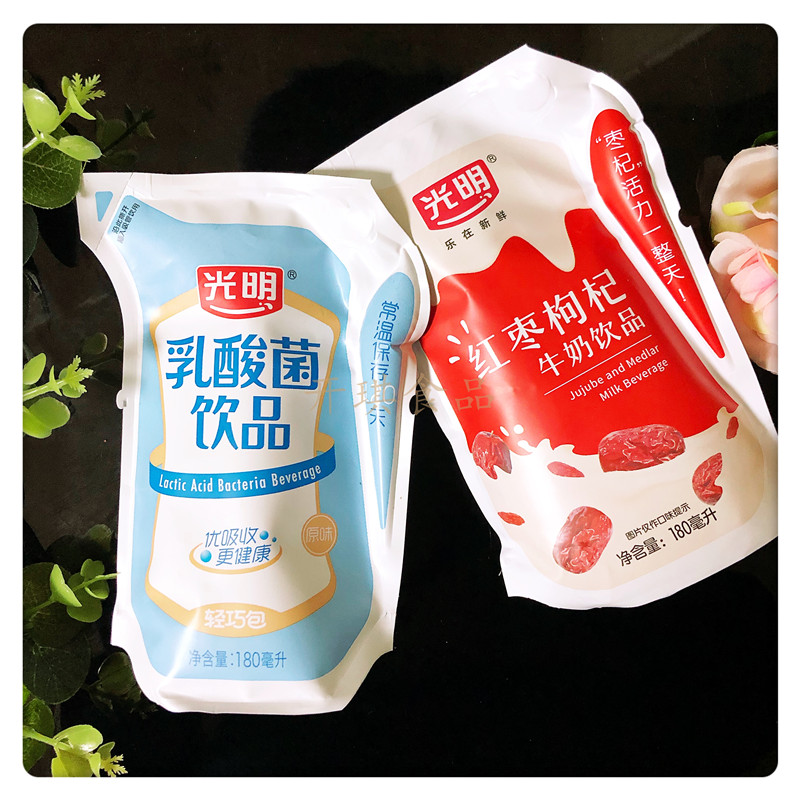 光明轻巧红枣枸杞早餐乳酸菌饮品