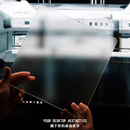 光伏玻璃鼠标垫顺滑高级感 FPS电竞游戏垫超大钢化玻璃办公桌垫子