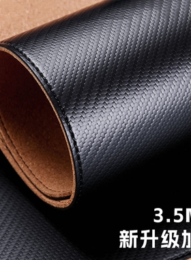 3.5mm加厚碳纤维纹理桌垫高级感 超大号鼠标垫软木皮革办公室桌垫