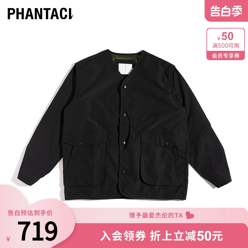 休闲长袖夹克PHANTACi宽松