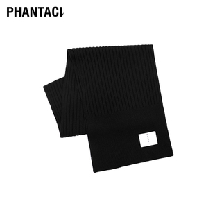 2023秋冬新款 PHANTACi范特西 SCARF GAP 简约百搭围巾 BERGUNDY