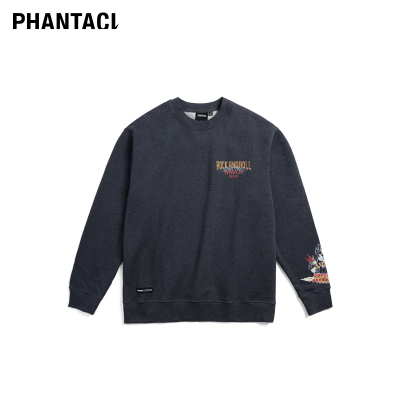 摇滚计划2024秋冬新款圆领卫衣