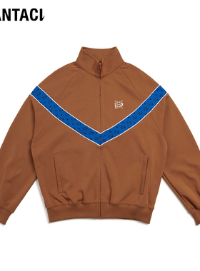 PHANTACi范特西2025秋冬P.H.I.P.F.U. JACKET撞色拼接夹克外套男