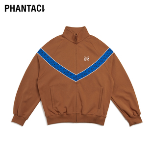 PHANTACi范特西2025秋冬P.H.I.P.F.U. JACKET撞色拼接夹克外套男