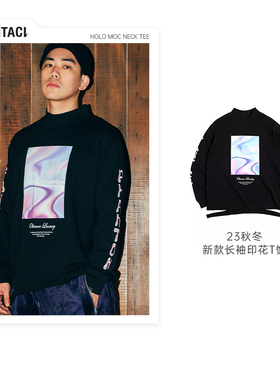 PHANTACi范特西 周杰伦潮牌 HOLO MOC长袖T恤衣服 印花卫衣